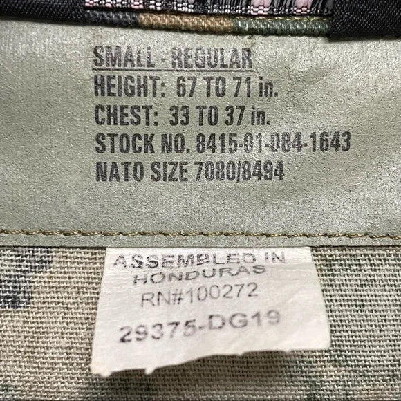 Tru-Spec Digital Camouflage Shirt Jacket Mens Camo Combat Military Sz S Regular. - Picture 5 of 11